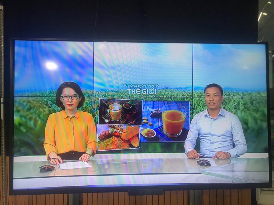 Công ty Hoàng Minh Châu với sứ mệnh “Đưa củ nghệ Việt ra thế giới”. Tiếp sóng trên VTC16 – Từ nông thôn nhìn ra thế giới.